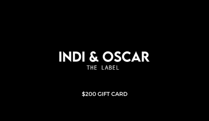 Indi & Oscar Gift Card - Indi & Oscar